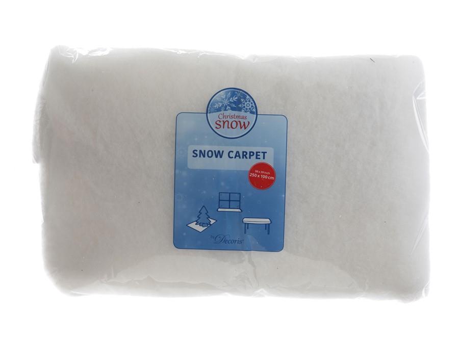 Schneeteppich Polyester 120x80cm Schneeteppich Polyester 120x80cm