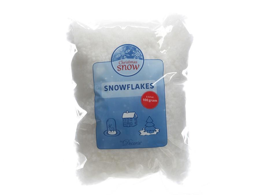 Schneeflocken/Schneebälle mini Polyester weiss Schneeflocken/Schneebälle mini Polyester weiss