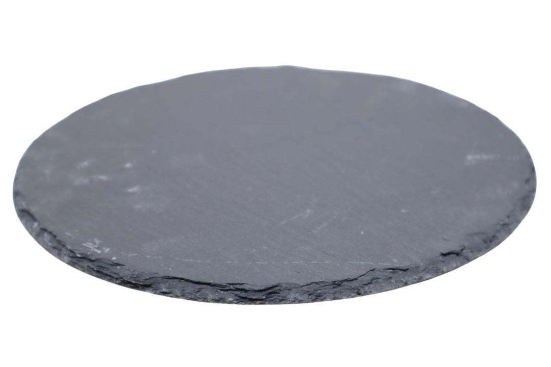 Schieferplatte rund D 25 cm