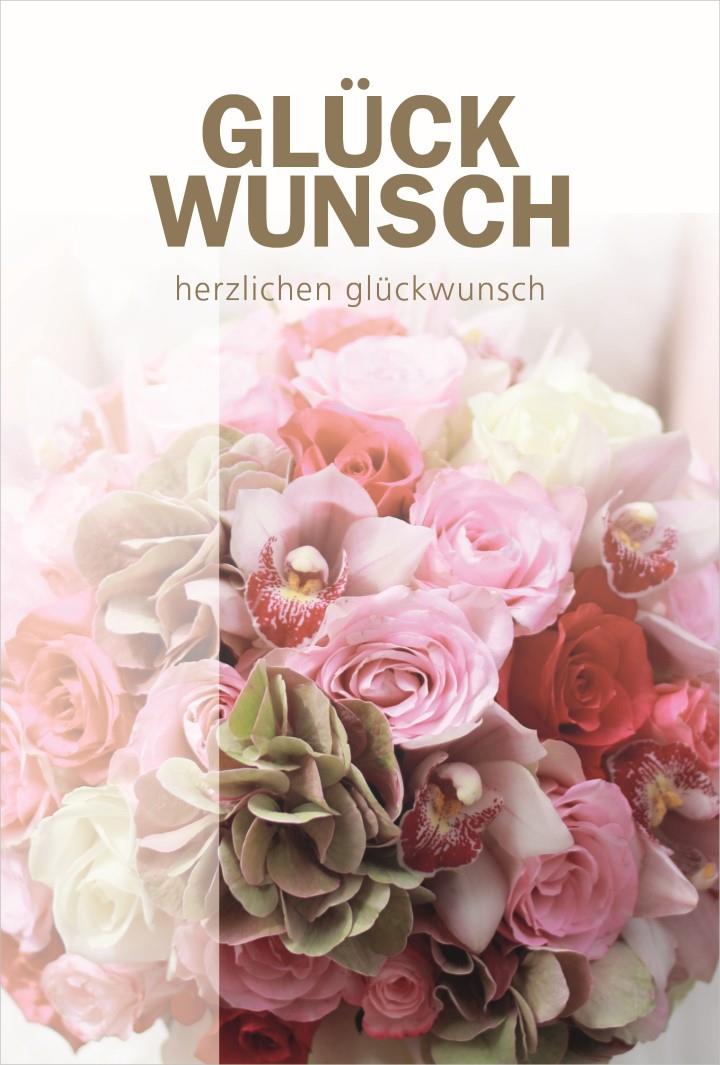 Glückwunschkarten Glückwünsche 11,5x17 cm