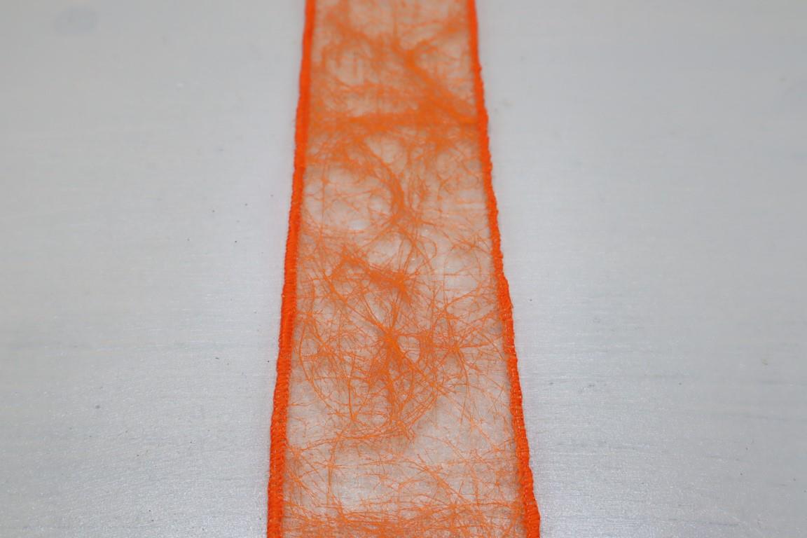 Vliesband wetterfest  orange 60 mm, 850
