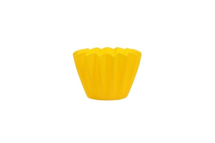 Topf ADONIS Plastik lemongelb D14cm