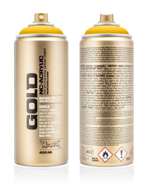Spray 400 ml S1010 yellow NETTO