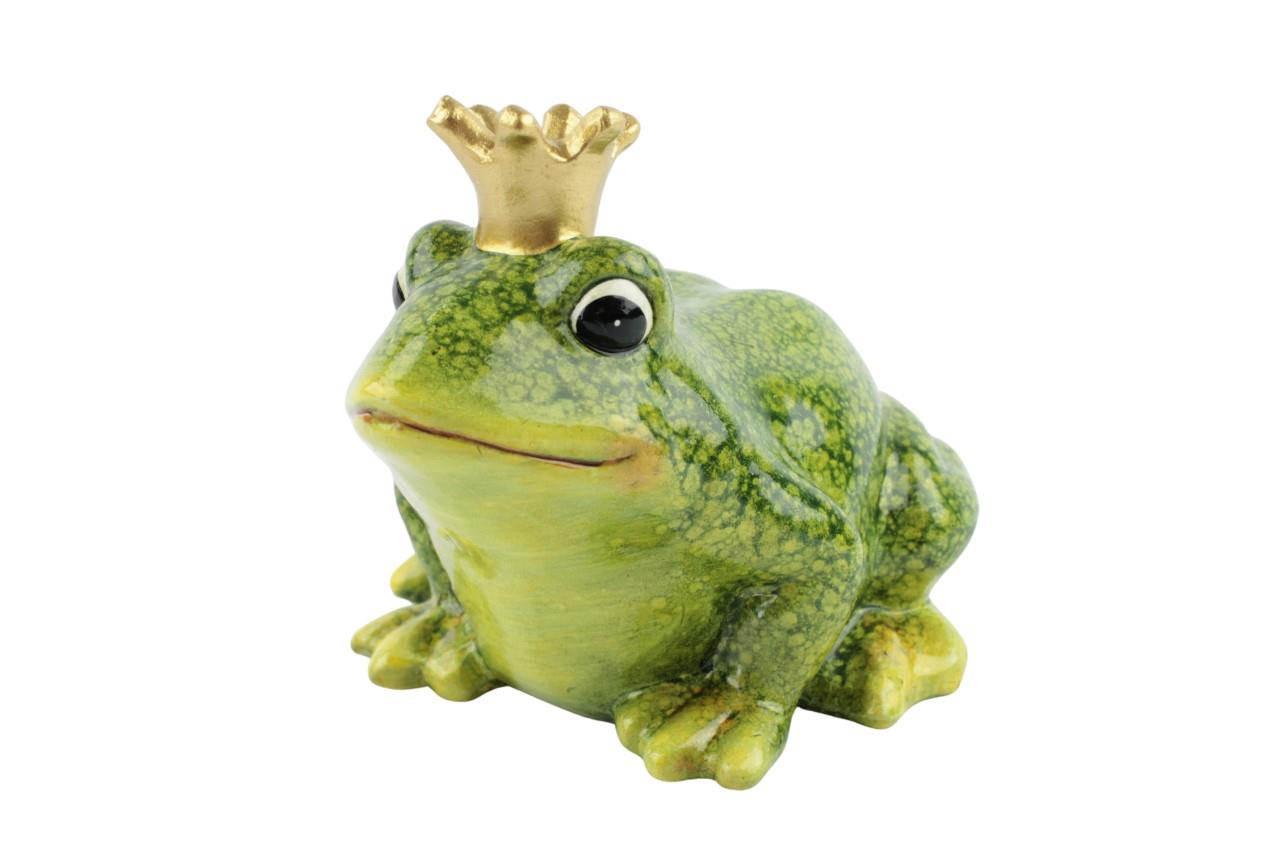 Frosch Roy, grün 12 x 10cm