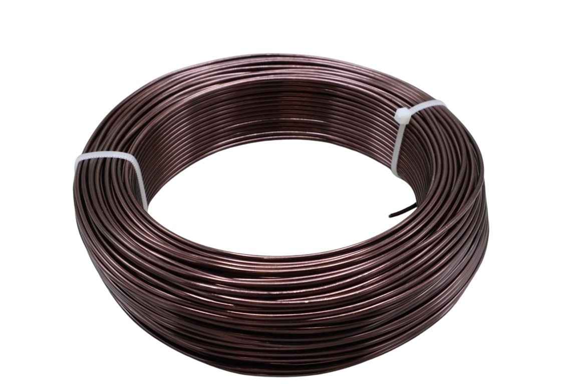 Aluminium-Draht 2,0 60m/500 gr. schokolade NETTO