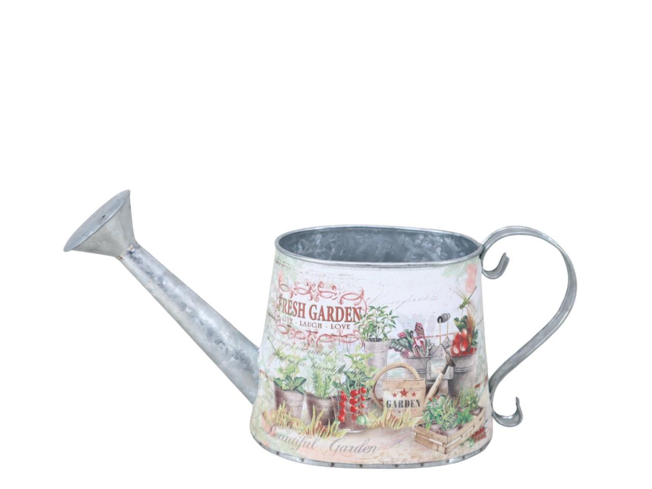 Gießkanne & Fresh Garden  Metall  L29x11x15cm