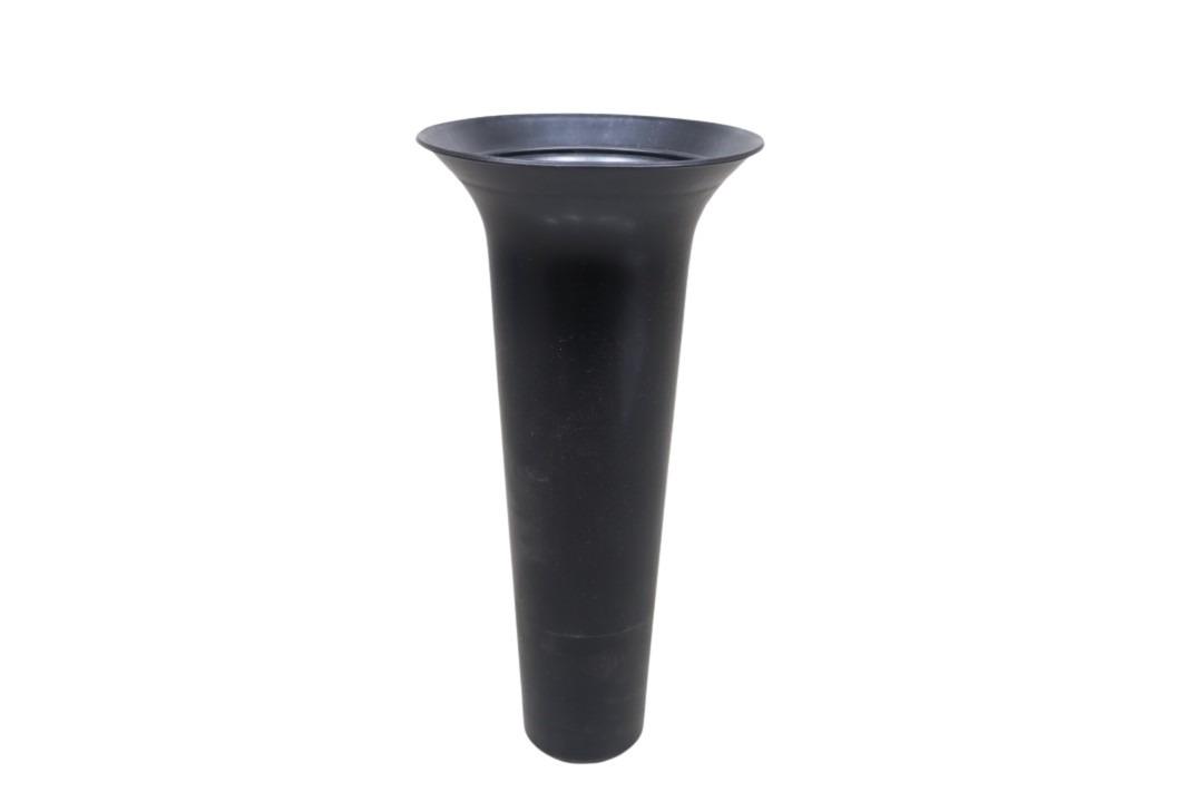 Vaseneinsatz schwarz MIT Rand 25cm NETTO