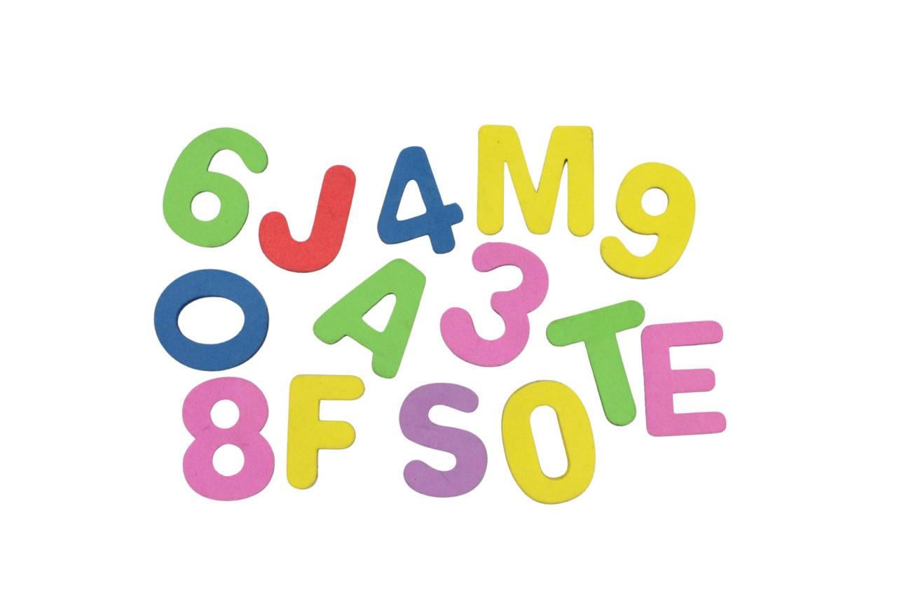 Streuer Mosy Ten bunt 2,5 cm sort.