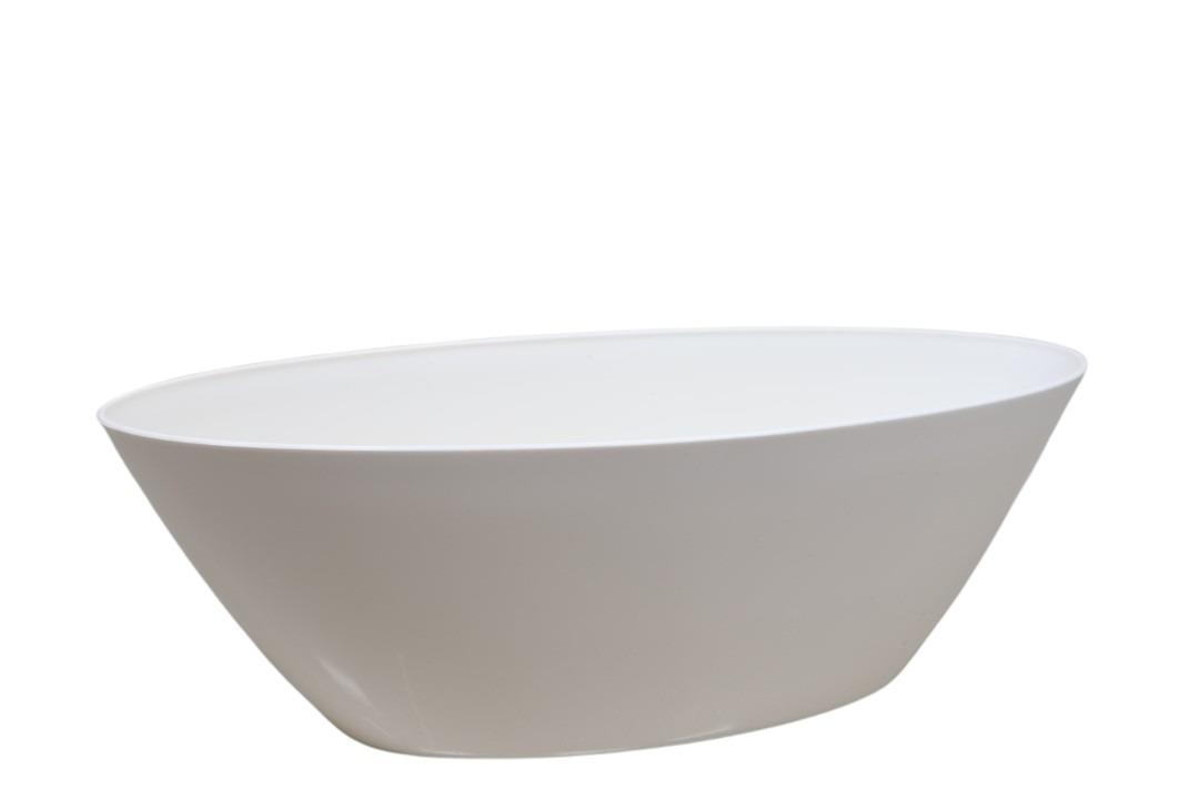 Schiffchen Barca 40cm hochglanz weiß Schiffchen Barca 40cm hochglanz weiß
