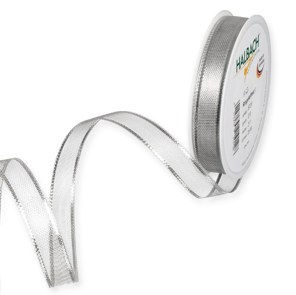 Band transparent 15 mm 25 Meter silber 211