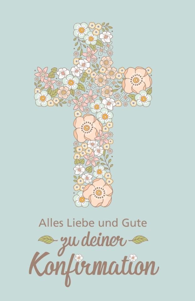 Glückwunschkarten Konfirmation  11,5x17 cm
