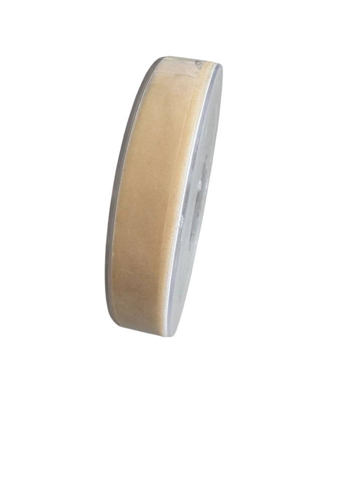 Band Velvet 20 mm 10 Meter creme 420
