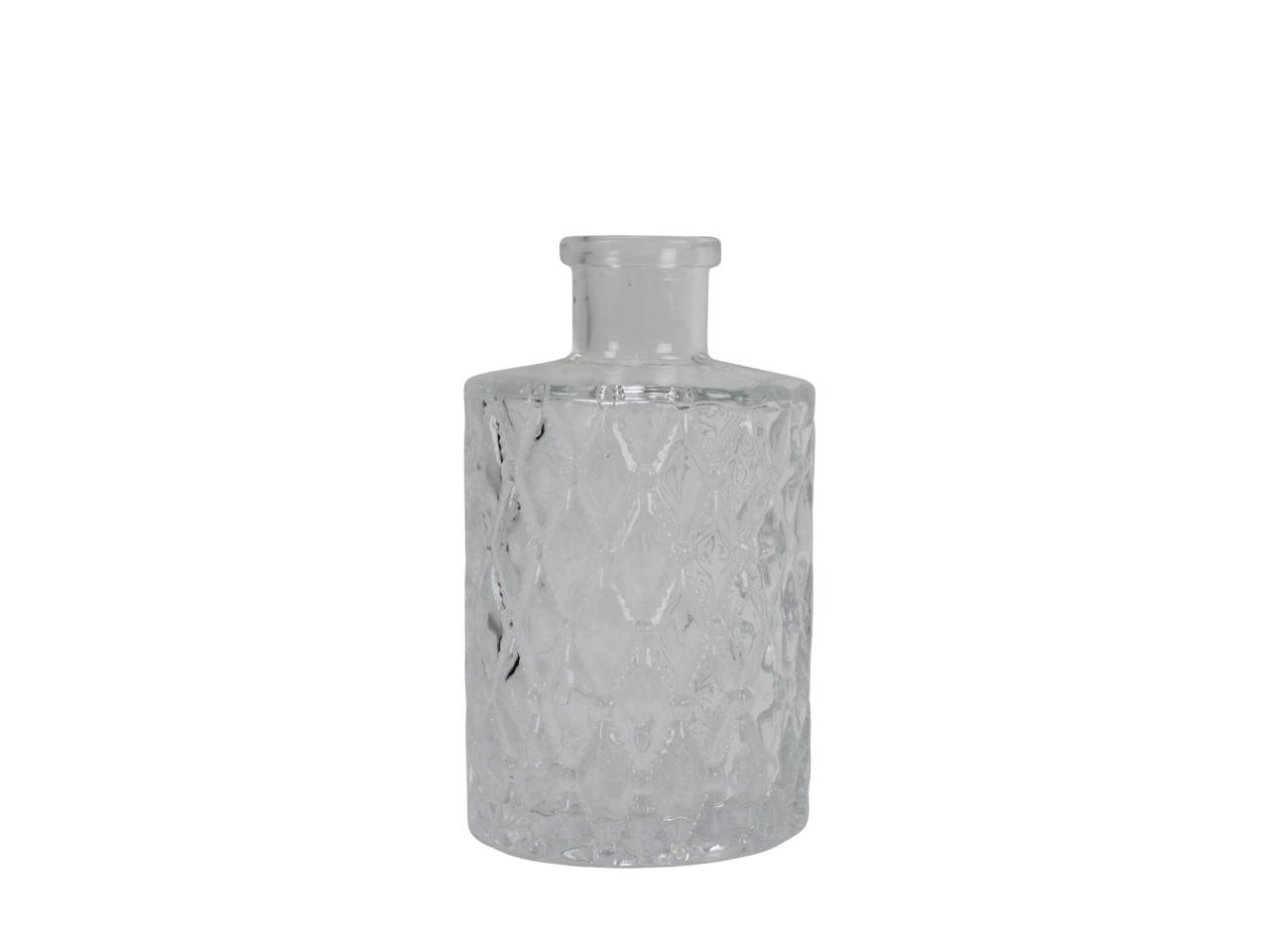 Glasflasche Brinda glasklar  H10,5xD6cm