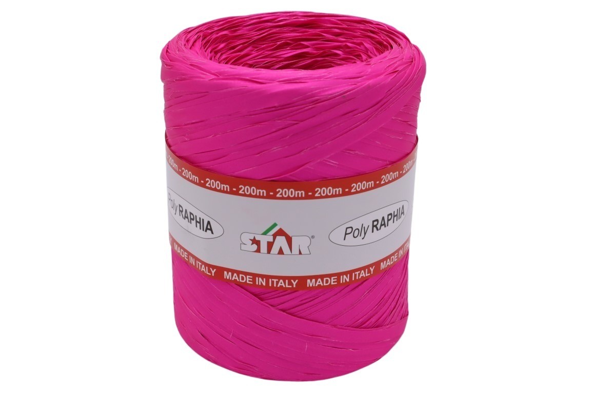 Polyraphia 15mm 200 Meter, pink -46