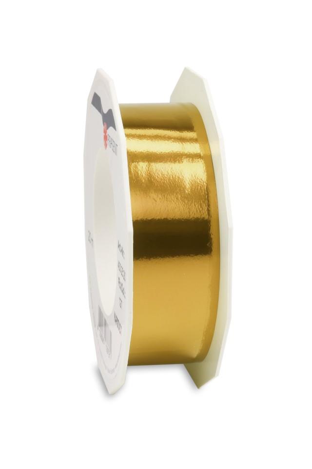 Polyband Mexico 25 mm 25 Meter gold glänzend