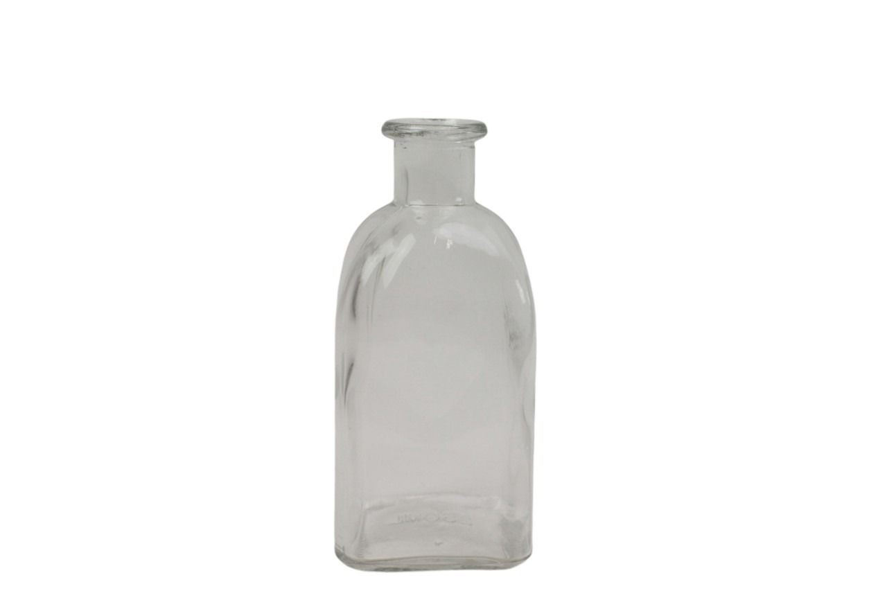 Glasflasche Ricarda glasklar D 3/6,5 cm H 13,5 cm