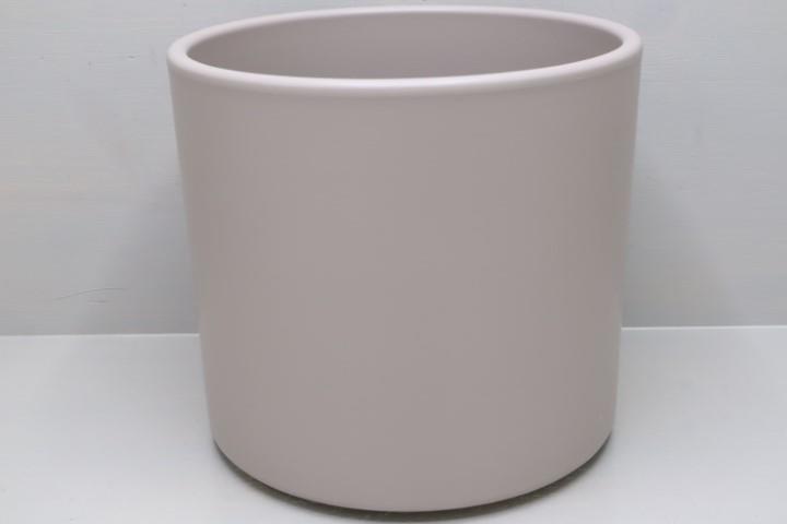 Keramikübertopf 32cm steingrau-matt Serie 411