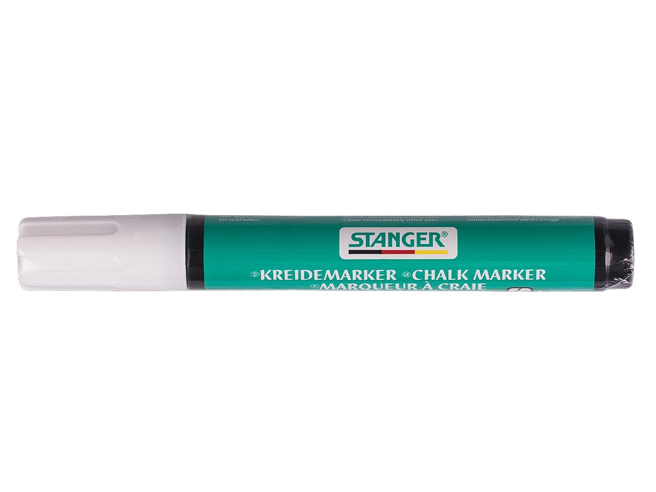 Kreidemarker Jumbo 5-15mm, weiss NETTO