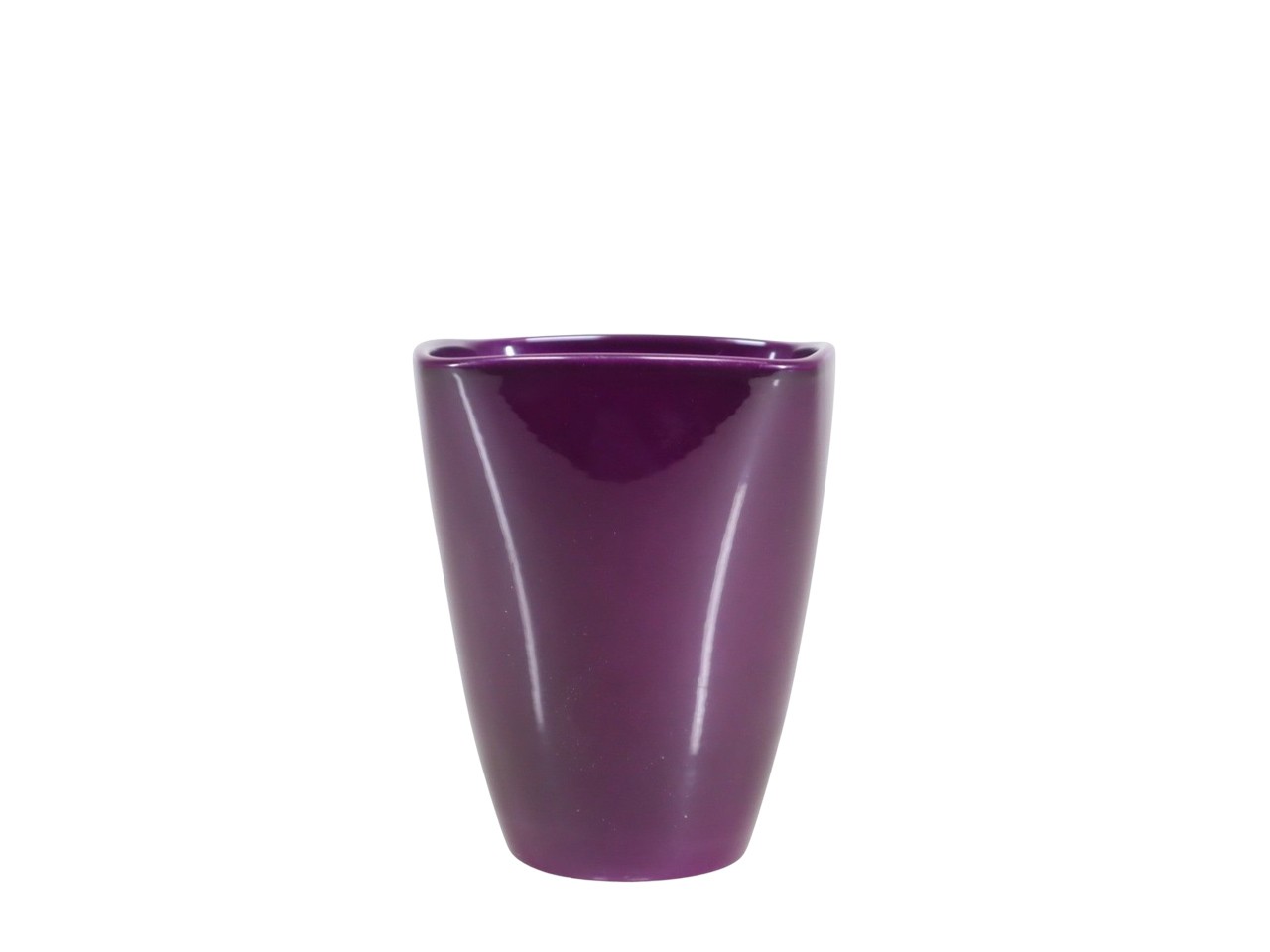 Orchideentopf D8H9,5cm Form 407/09 violett lasur