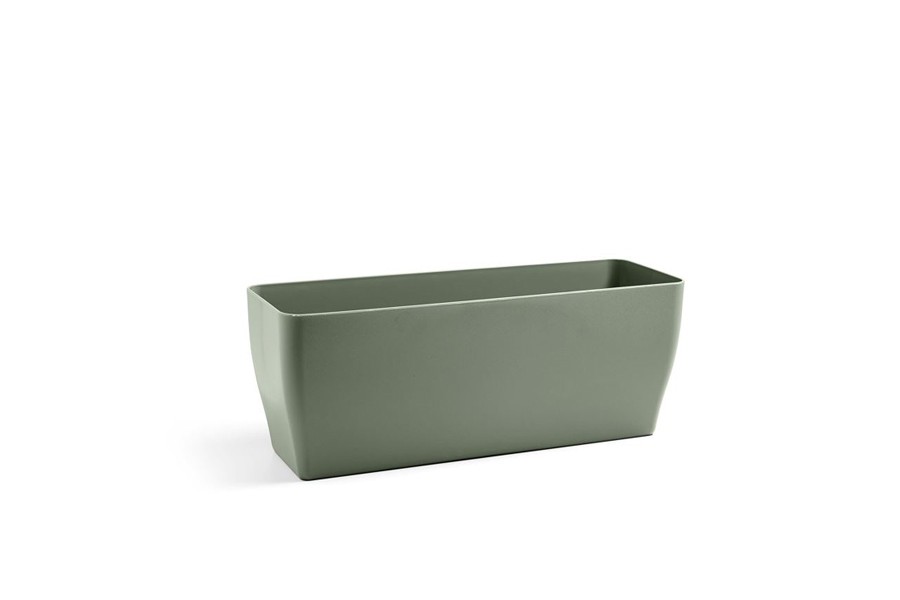 Pflanzkasten Living L26cm khaki matt