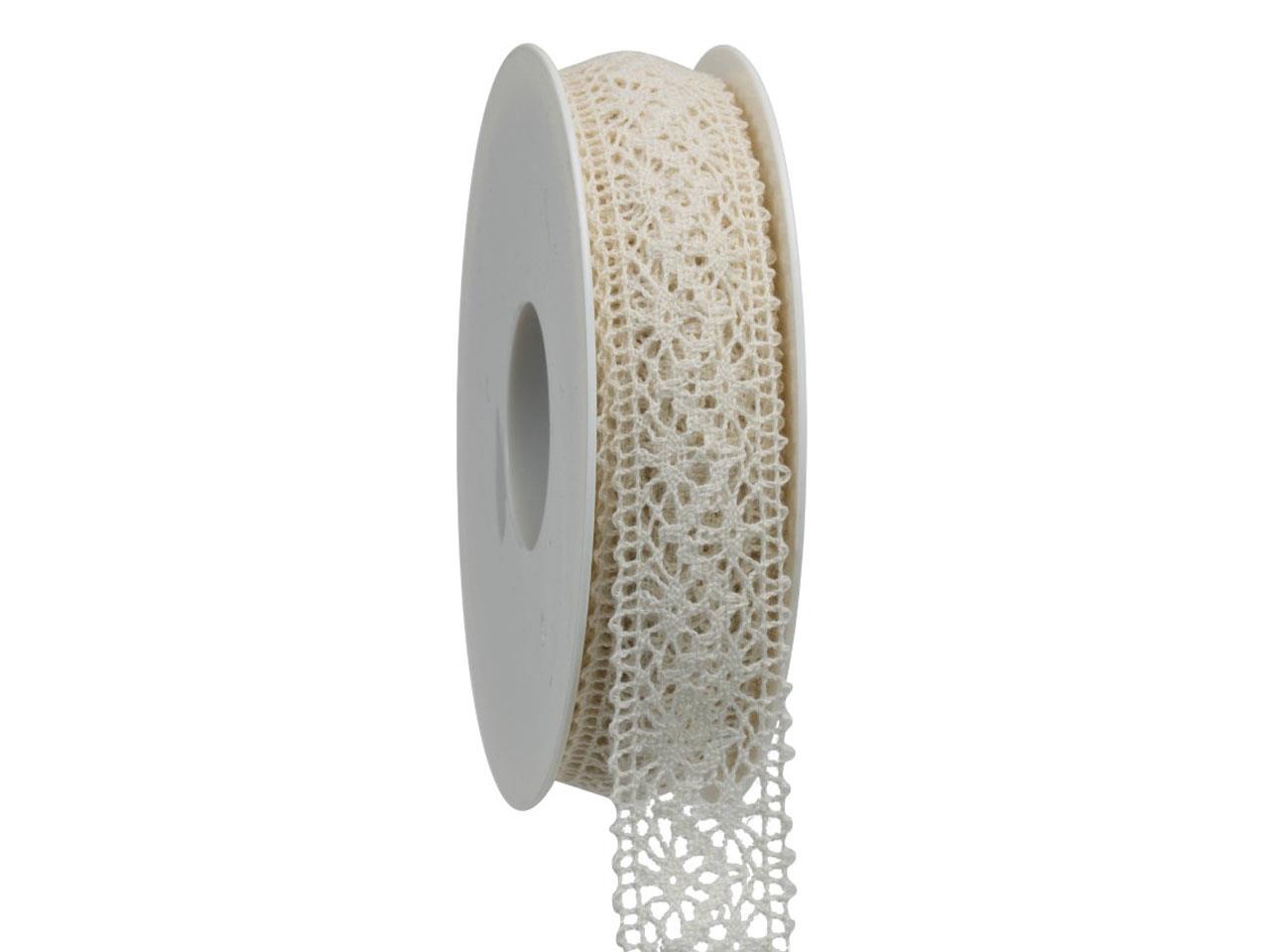 Band Spitze 25 mm 15 Meter creme 021 Band Spitze 25 mm 15 Meter creme 021