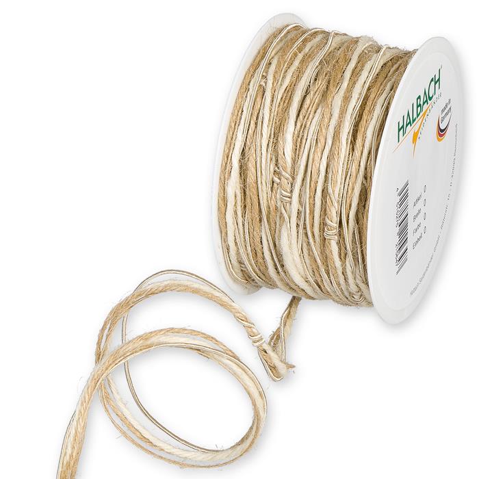 Kordel Materialmix 5 mm 18 Meter 72 natur Kordel Materialmix 5 mm 18 Meter 72 natur
