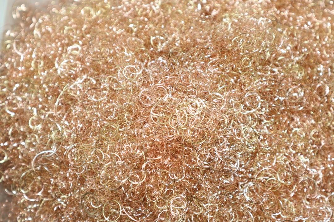 Lametta 200 gr. gold-kupfer (muskat) NETTO