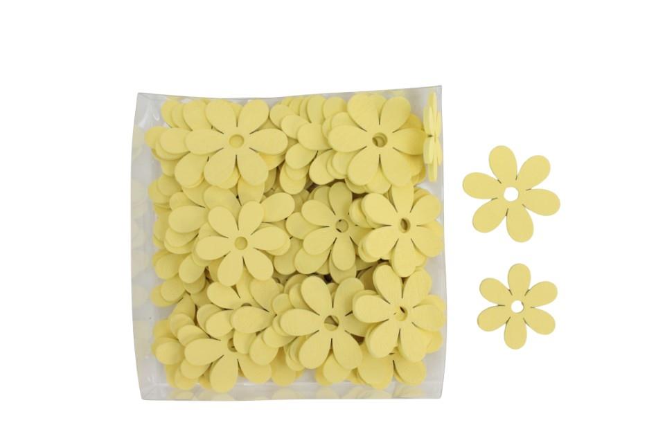 Blütenstreuer Laura Holz vanille D4+3cm