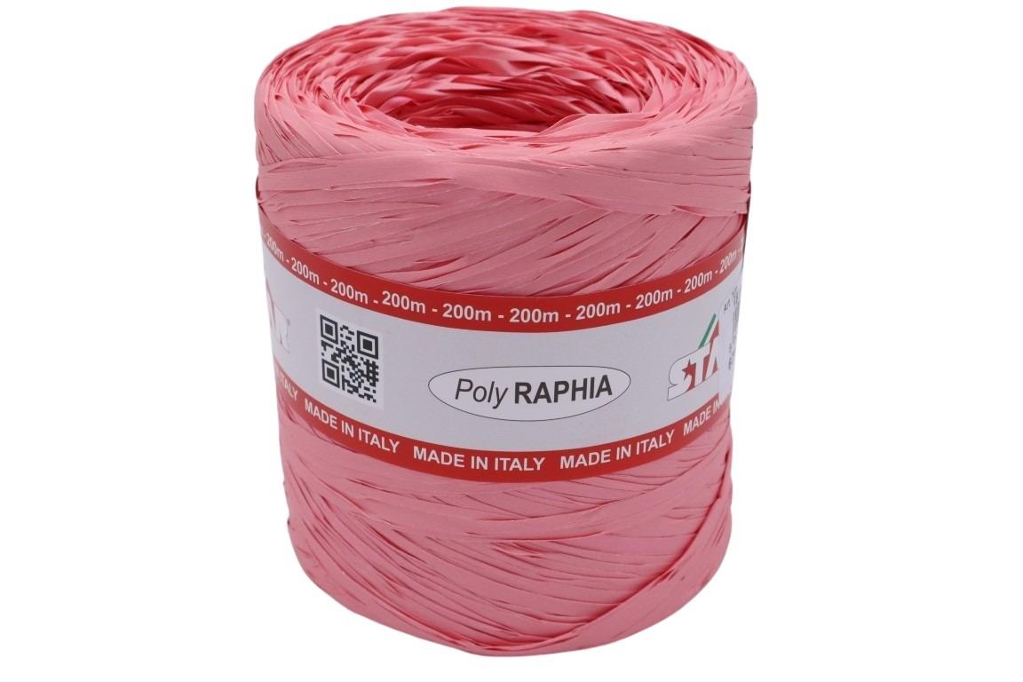 Polyraphia 15mm 200 Meter, rosa  -12