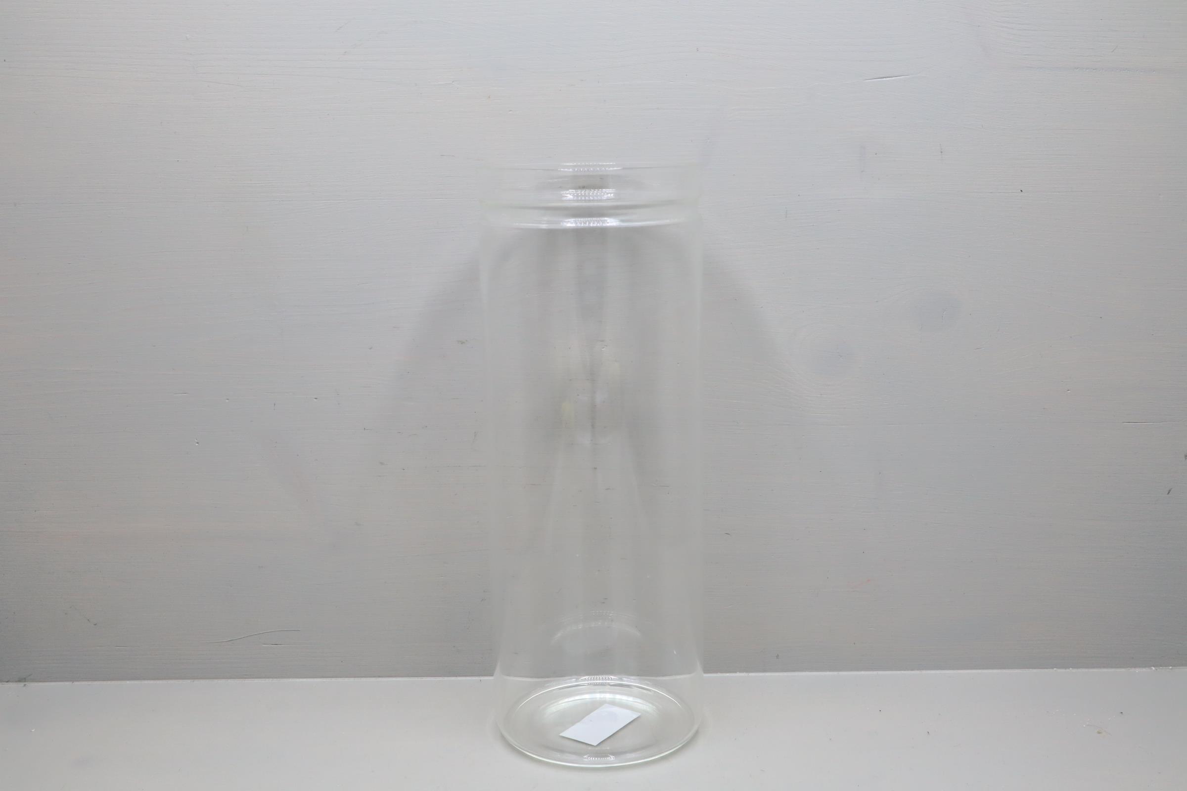 Glaszylindervase klar H 27 D10 cm NETTO