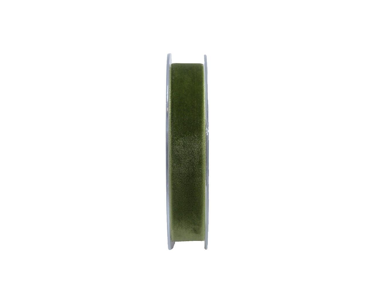Band Velvet 20 mm 10 Meter mittelgrün 510