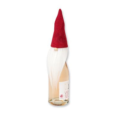 Wichtel Mütze rot mit Bart Gesatmlänge 16 cm Wichtel Mütze rot mit Bart Gesatmlänge 16 cm