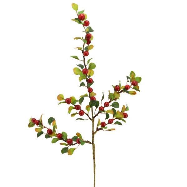 Cotoneasterzweig L54 cm rot