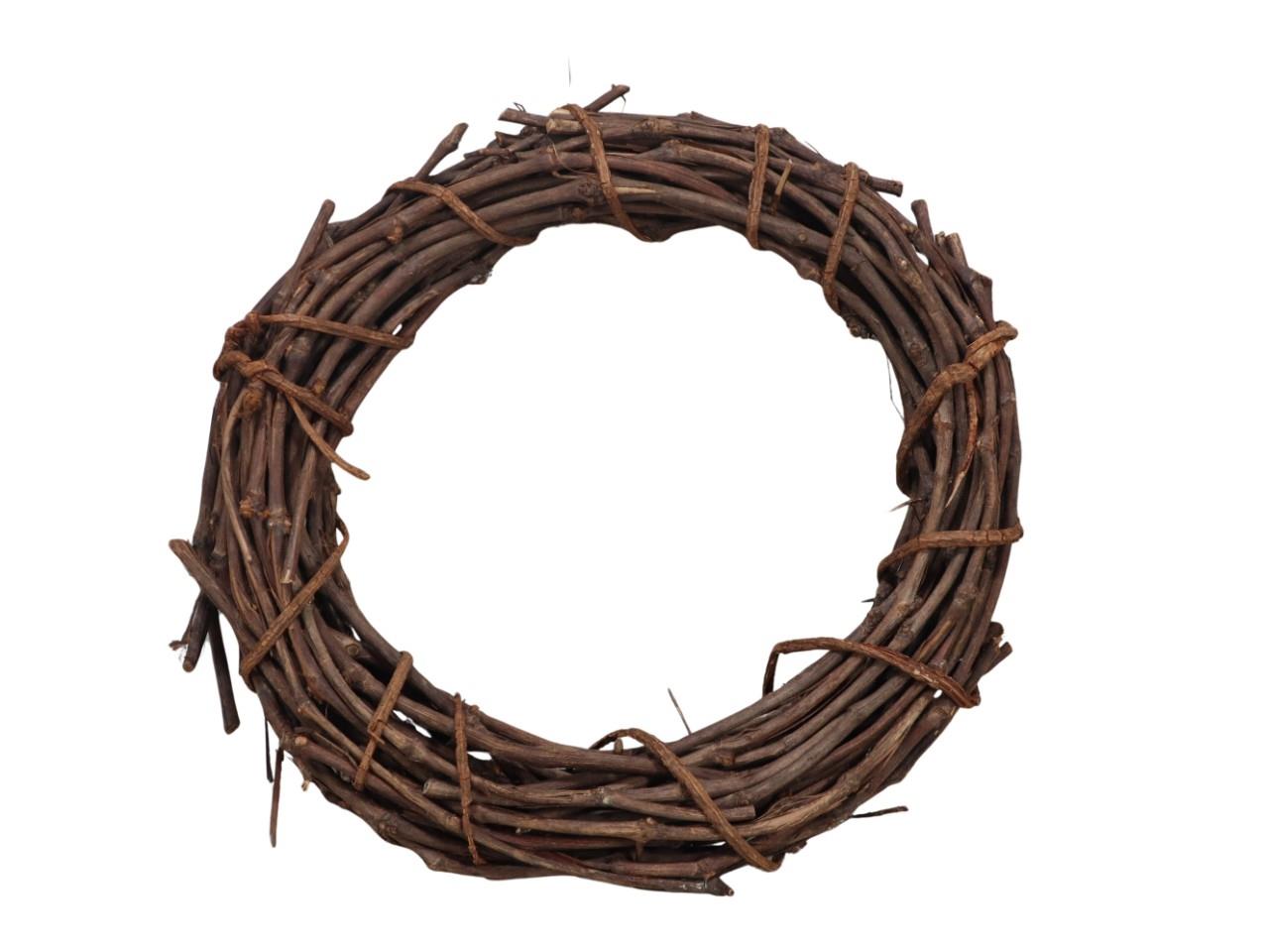 Kranz Lianenholz D45cm braun