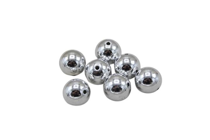 Perlen Kunststoff silber 8mm 300 Gramm Perlen Kunststoff silber 8mm 300 Gramm