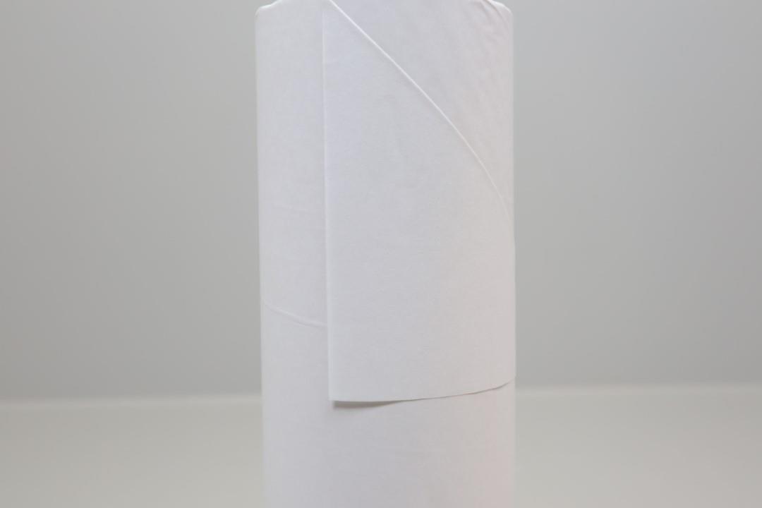 Manschettenpapier 25cm 100lfm 2-seitig weiß NETTO