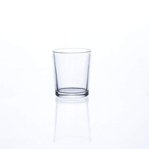 Glasteelicht H 6,5cm D 5,5cm