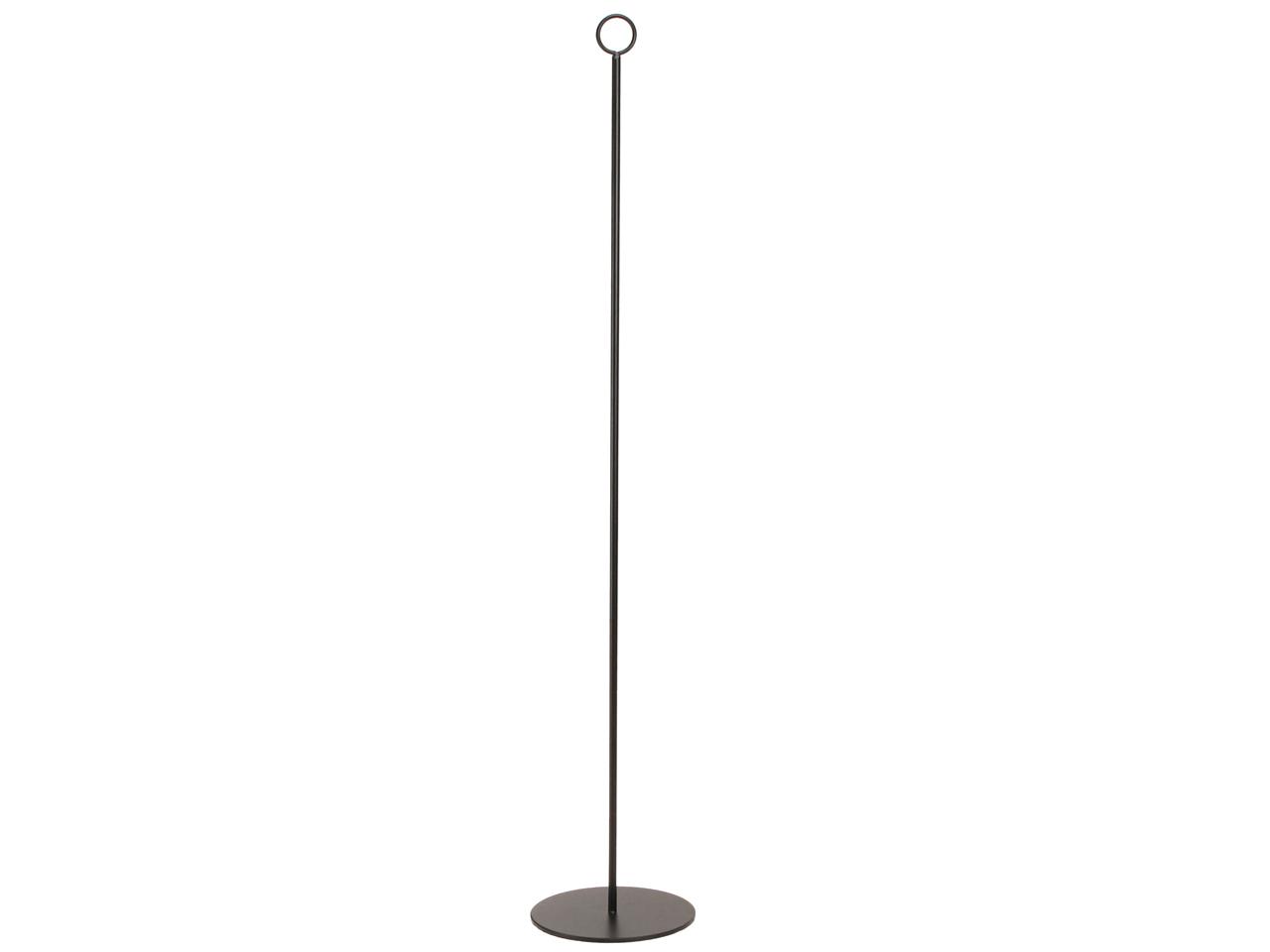 Ständer Metall mattschwarz Ø12xH62cm