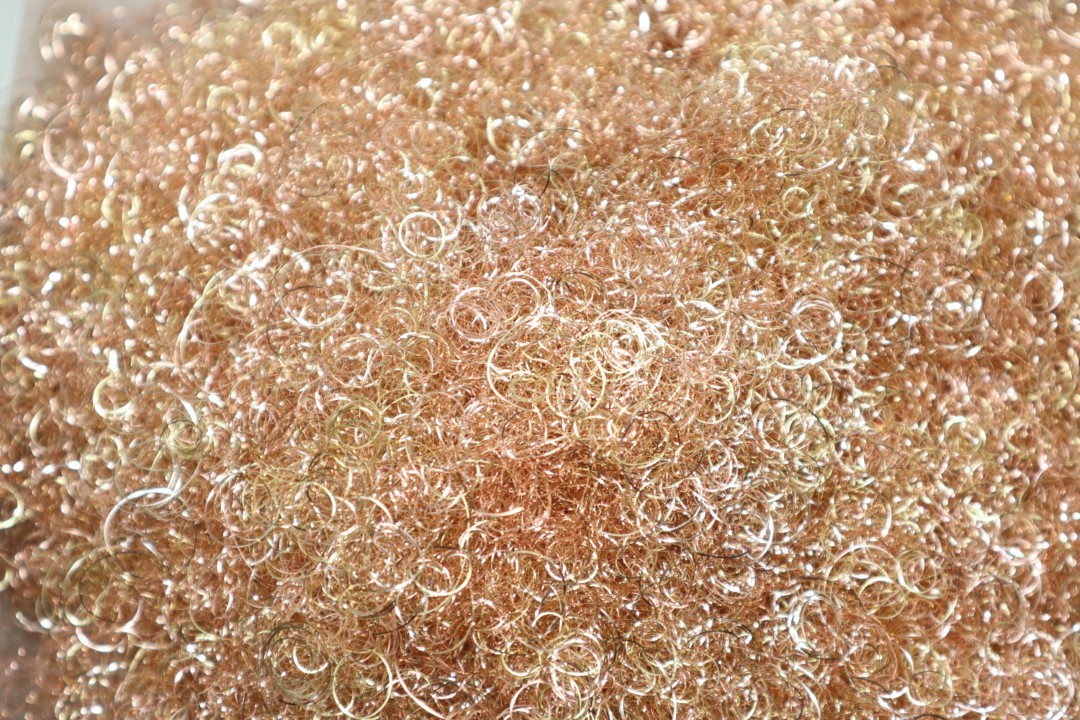 Lametta 200 gr. gold-kupfer (muskat) NETTO