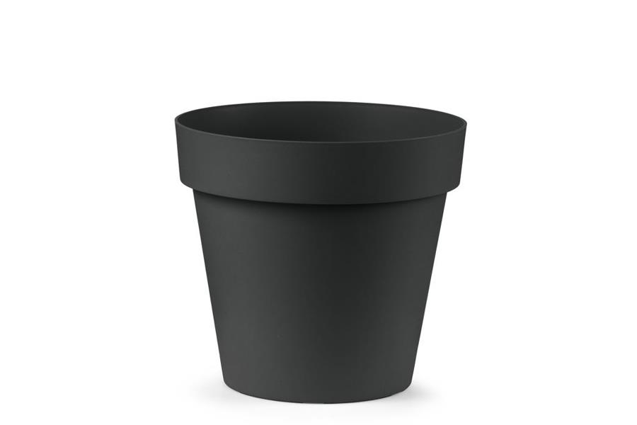 Übertopf CLEO anthrazit Plastik D40cm Übertopf CLEO anthrazit Plastik D40cm
