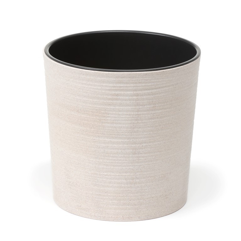 Eco Topf Plastik 25cm rund cream m.Einsatz 843-05 Eco Topf Plastik 25cm rund cream m.Einsatz 843-05