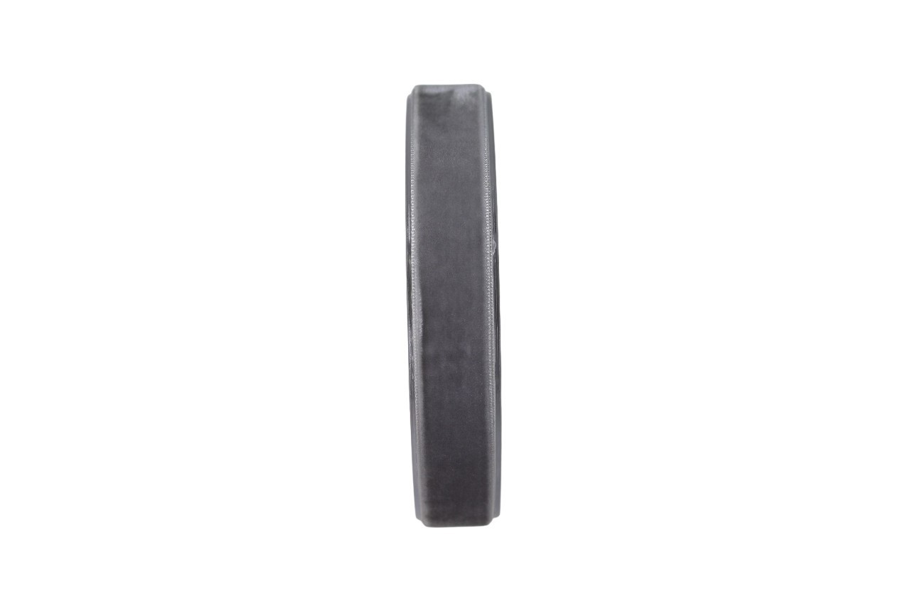 Band Velvet 20 mm 10 Meter grau 750