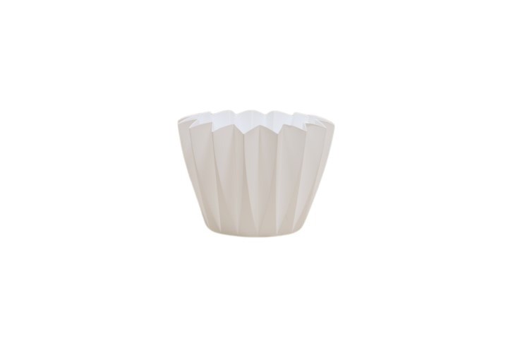 Topf ADONIS Plastik weiß D14cm