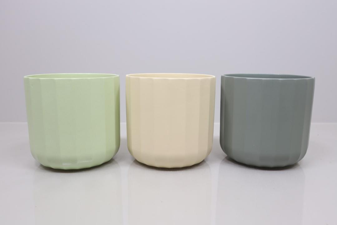 Keramiktopf PALLADIO naturgrün mix D18,5cm