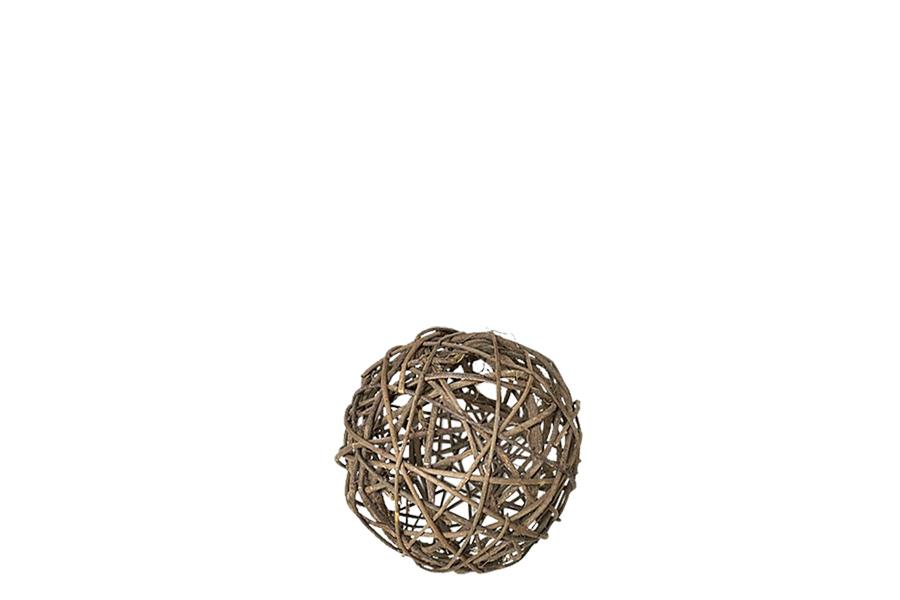 Rattankugel naturbraun  6cm
