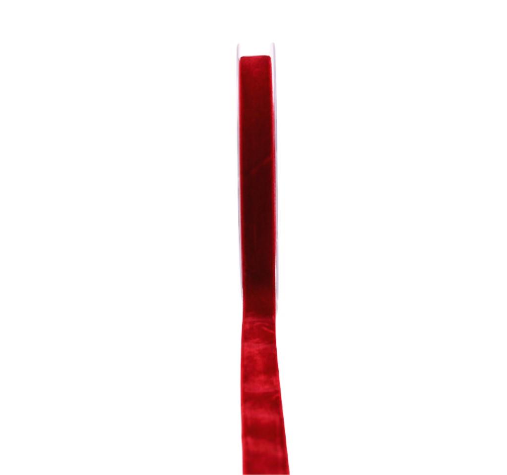 Band Velvet 20 mm 10 Meter bordo 360