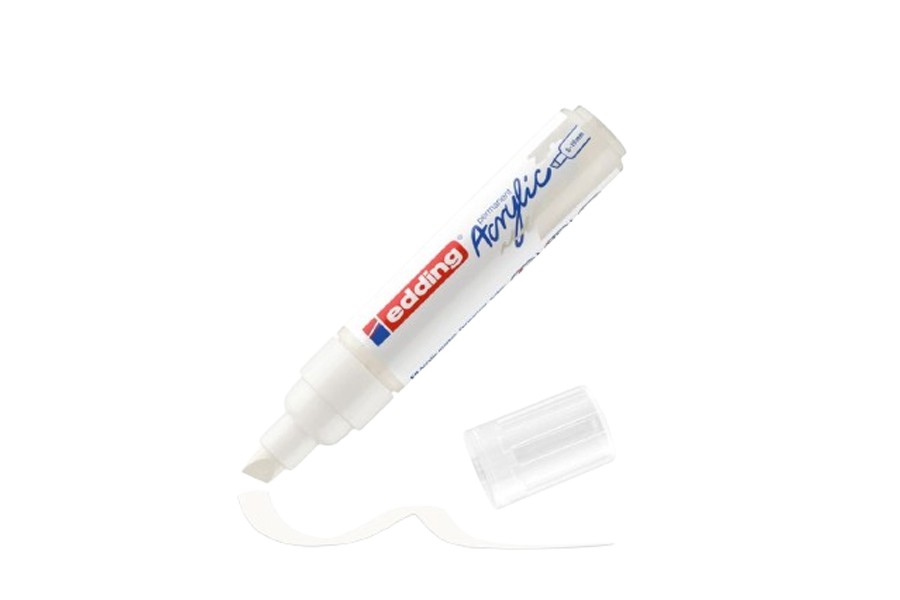Edding Acrylmarker e-5000 weiß NETTO