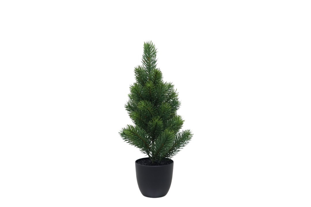 Tannenbaum i. Topf grün H29cm