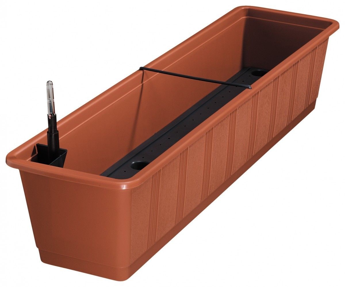 Blumenkasten Aqua terracotta 100cm