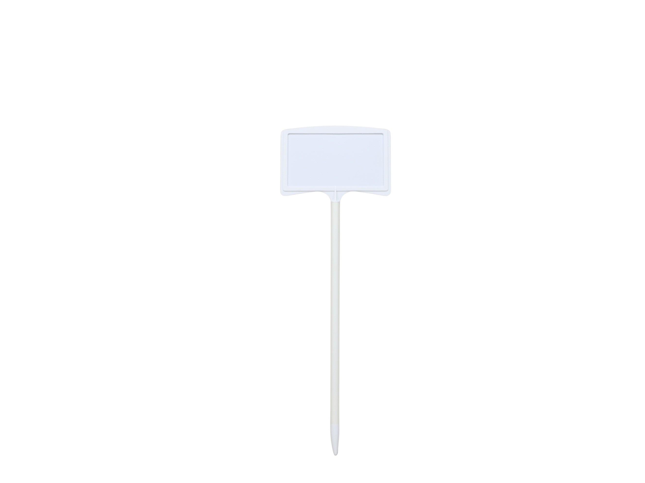 Wechselschild 85x52mm Länge 40cm weiß NETTO